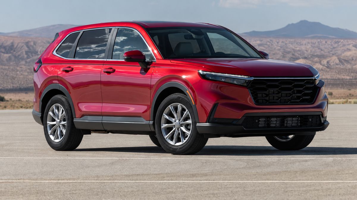 Red SUV